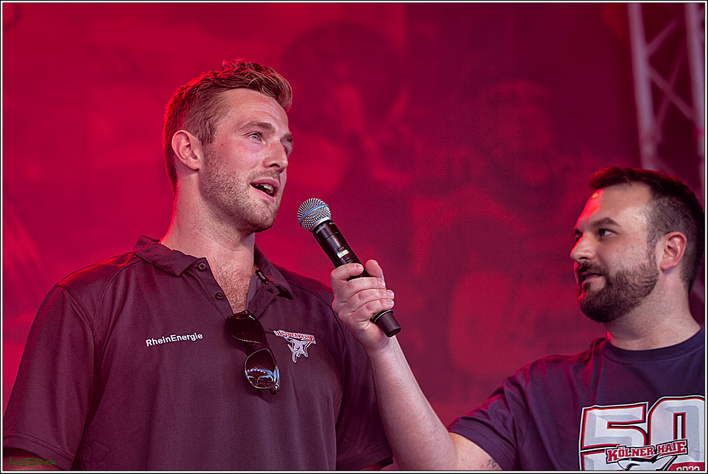 PENNY DEL;  Koelner Haie Fan- Fest zur Jubiläumssaison; Koeln, 12.08.2022